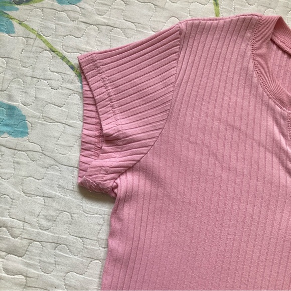 Vintage 00s Ribbed Baby Tee π - Picture 4 of 5